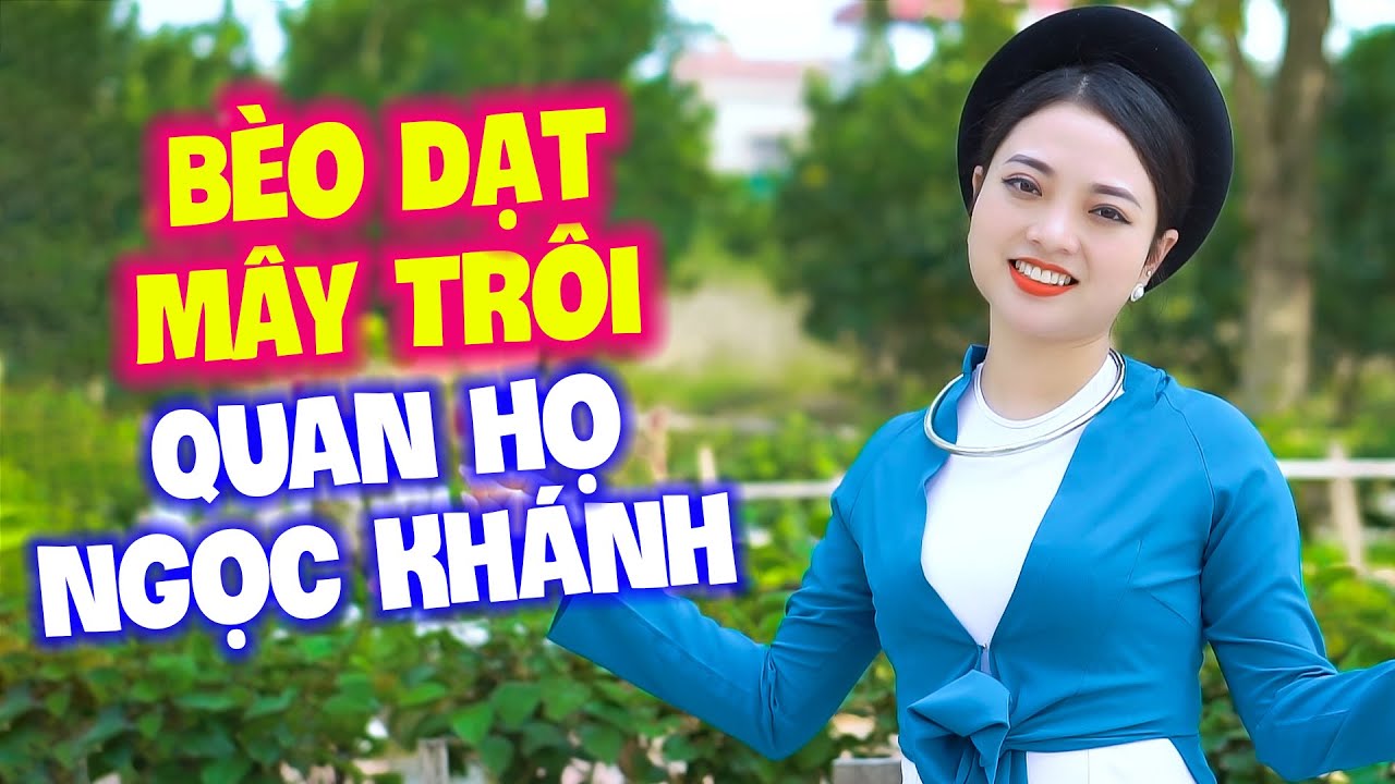 LK Bèo Dạt Mây Trôi - Ca Sĩ Ngọc Khánh►LK Quan Họ Bắc Ninh 2024 Mới Ra Lò Nghe Cực Đã