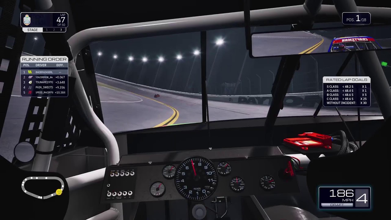 BadBradASERL All-Stars E-Racing league NASCAR25 Trucks Daytona
