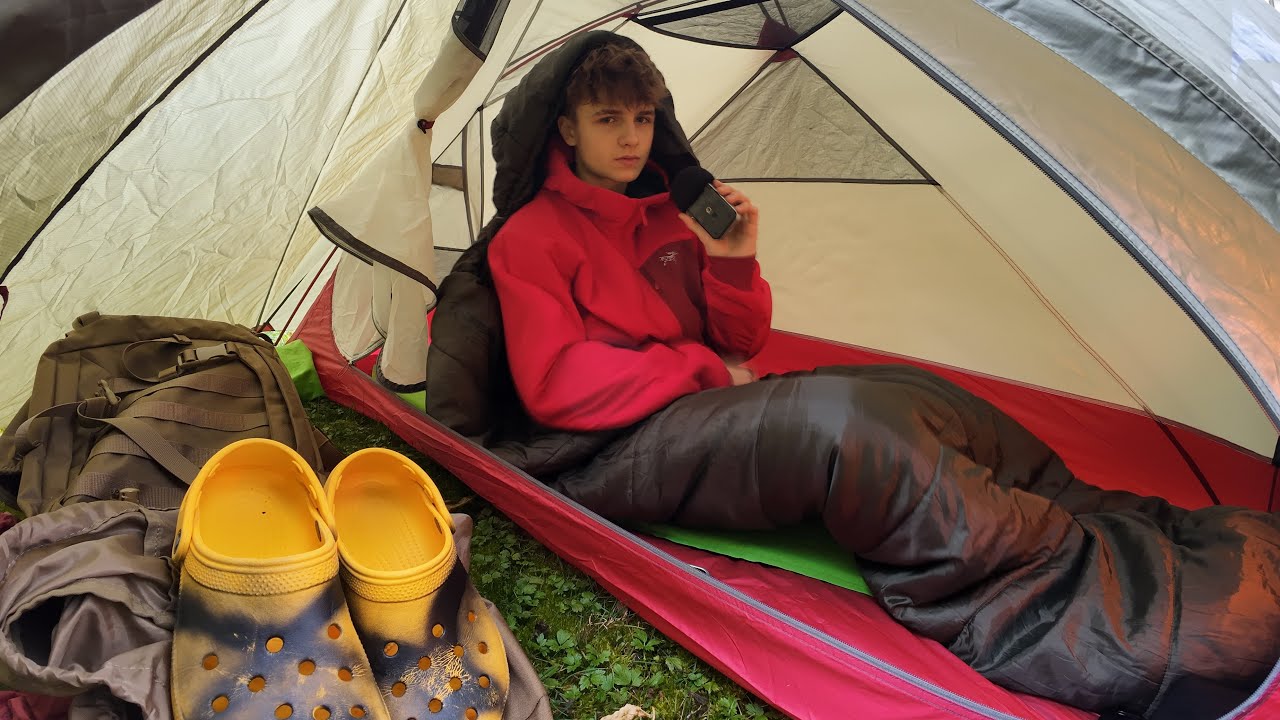 ASMR IN A TENT ⛺️