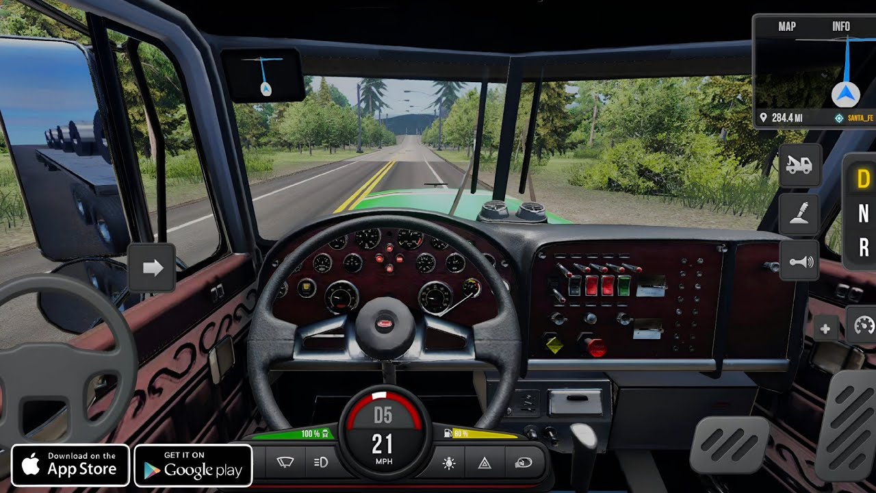 Update Truck Masters World Simulator Maximum Graphics Gameplay Android 
