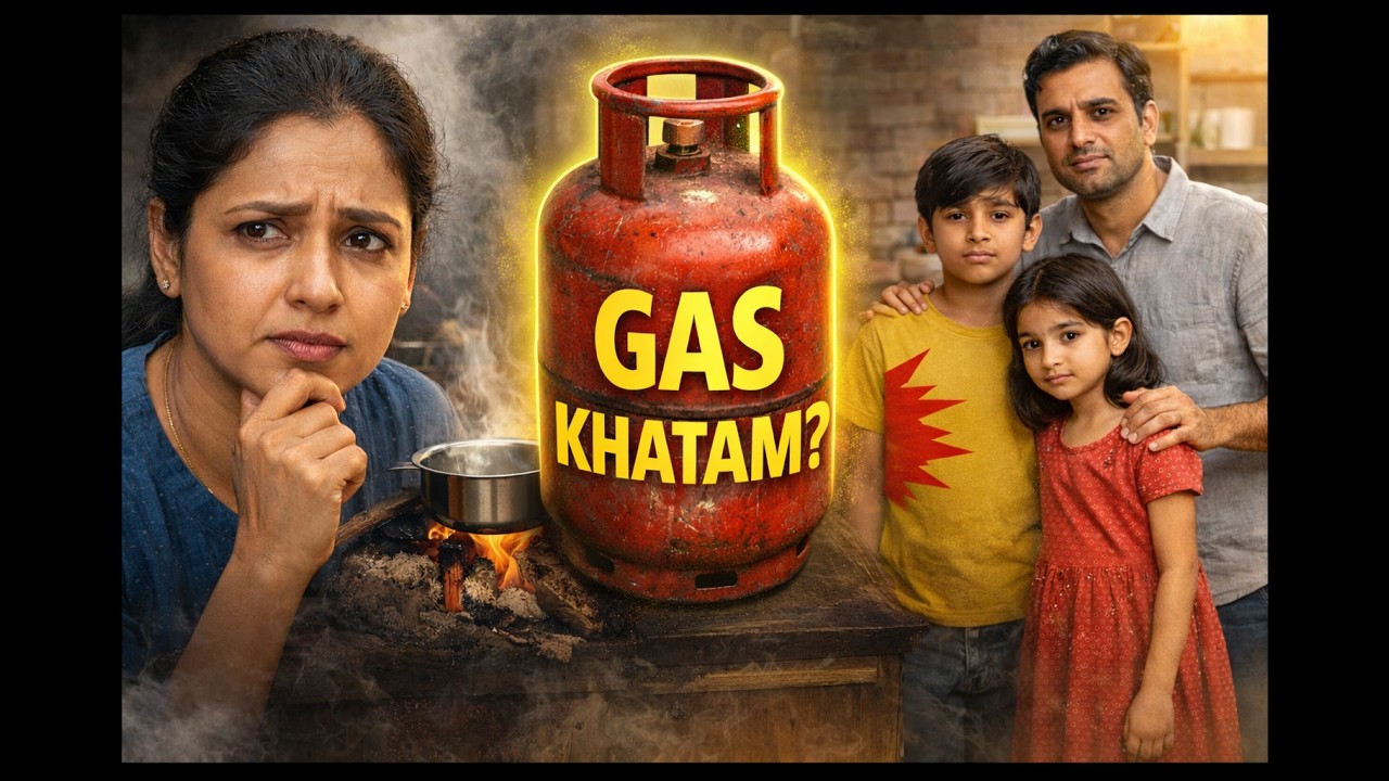 Gas Cylinder Khatam? Aaj Khana Kaise Banega 😳🔥