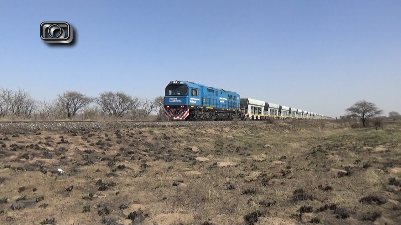 La vía Beazley (parte 13): Linda pasada de tren de TAC (LSM) cerca de Las Isletas