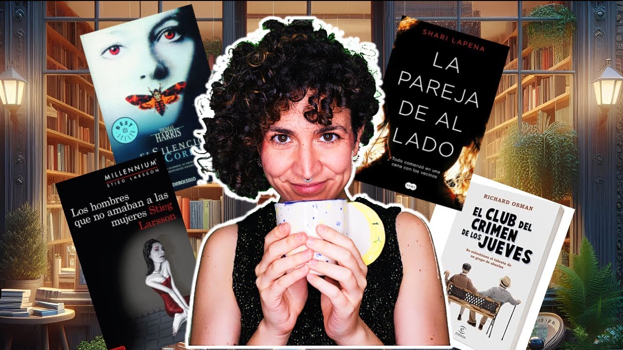 📚 LIBROS ADICTIVOS: THRILLERS, novela negra y COZY CRIMES