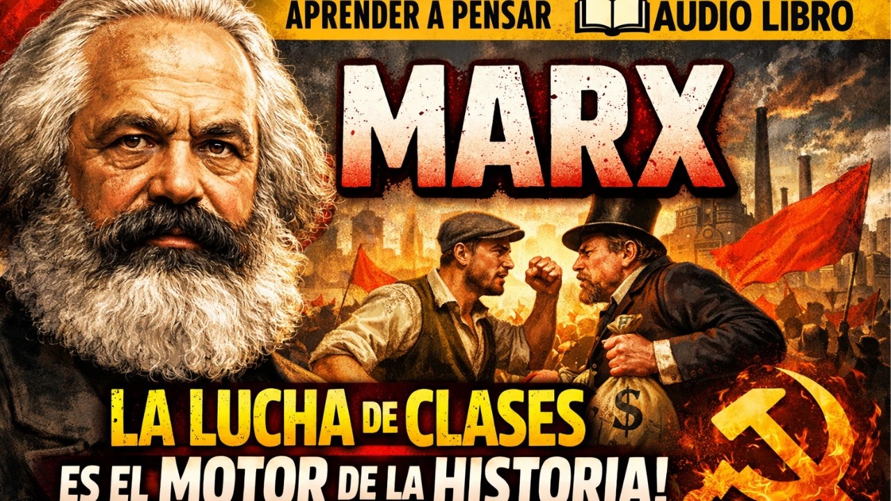 🔥 MARX EXPLICADO: LA LUCHA DE CLASES MUEVE LA HISTORIA (AUDIOLIBRO APRENDER A PENSAR) CAPITULO 3
