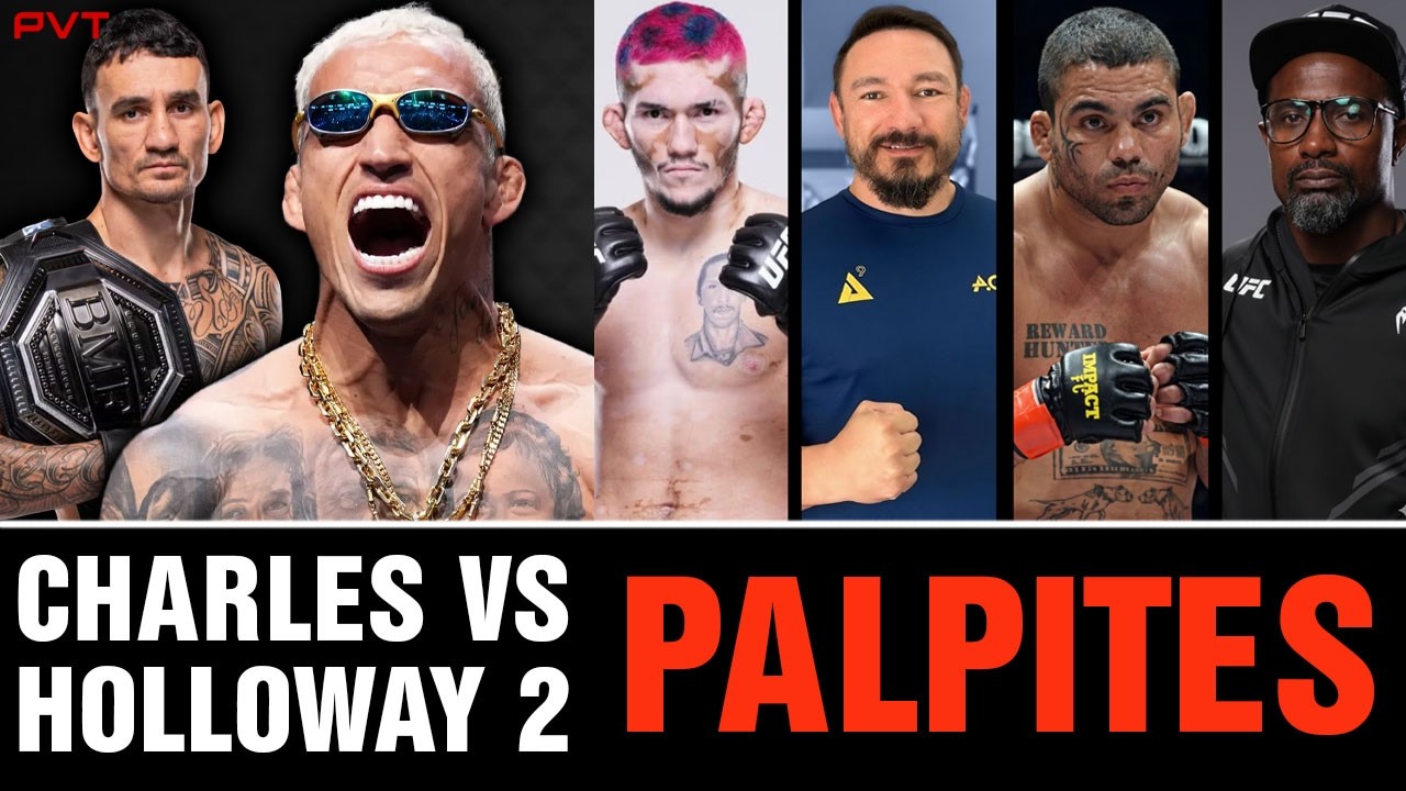 QUEM LEVA O CINTURÃO BMF NO UFC 326? CHARLES OU HOLLOWAY? ESPECIALISTAS ANALISAM COMBATE