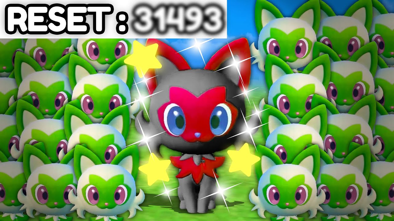 Pokemon Violet mais uniquement avec des Shiny