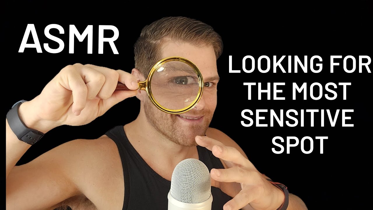 ASMR Finding Sensitive Spots On The Mic W/ Triggers