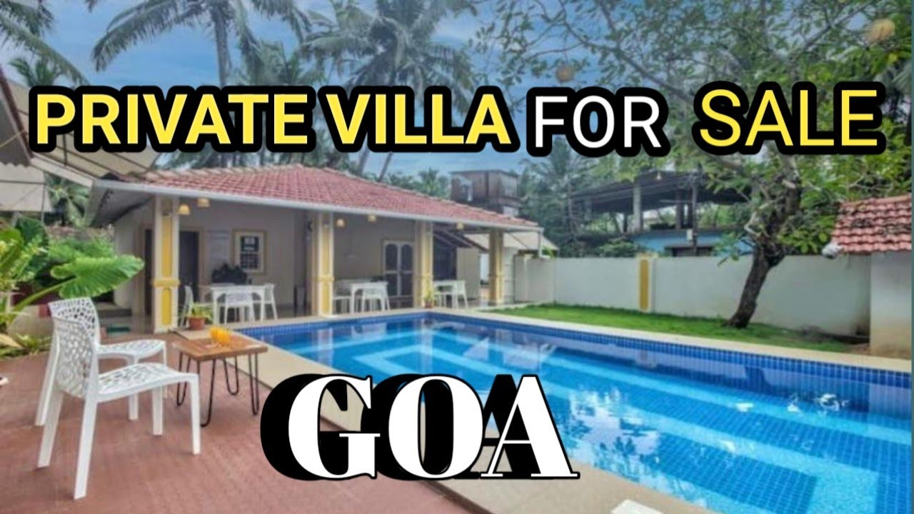 8 BHK Private Villa / Boutique Resort for Sale in Saligaon North Goa | Near Calangute & Baga Beach