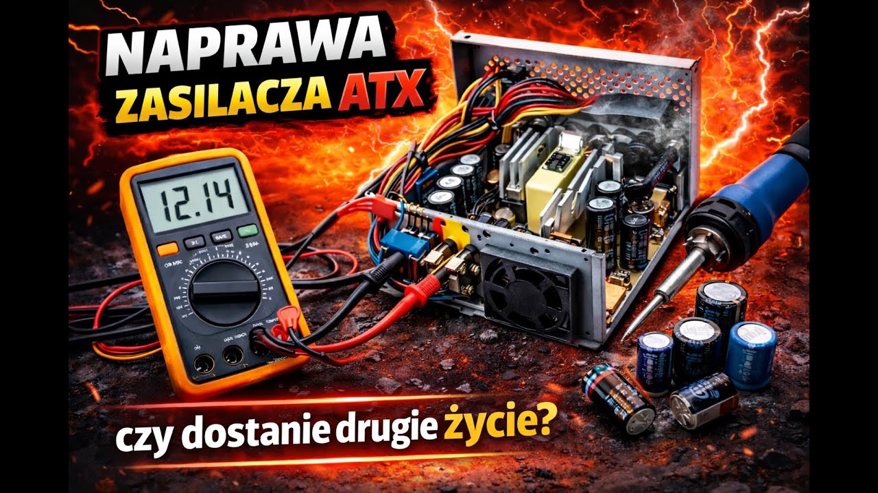 Prosta naprawa zasilacza atx