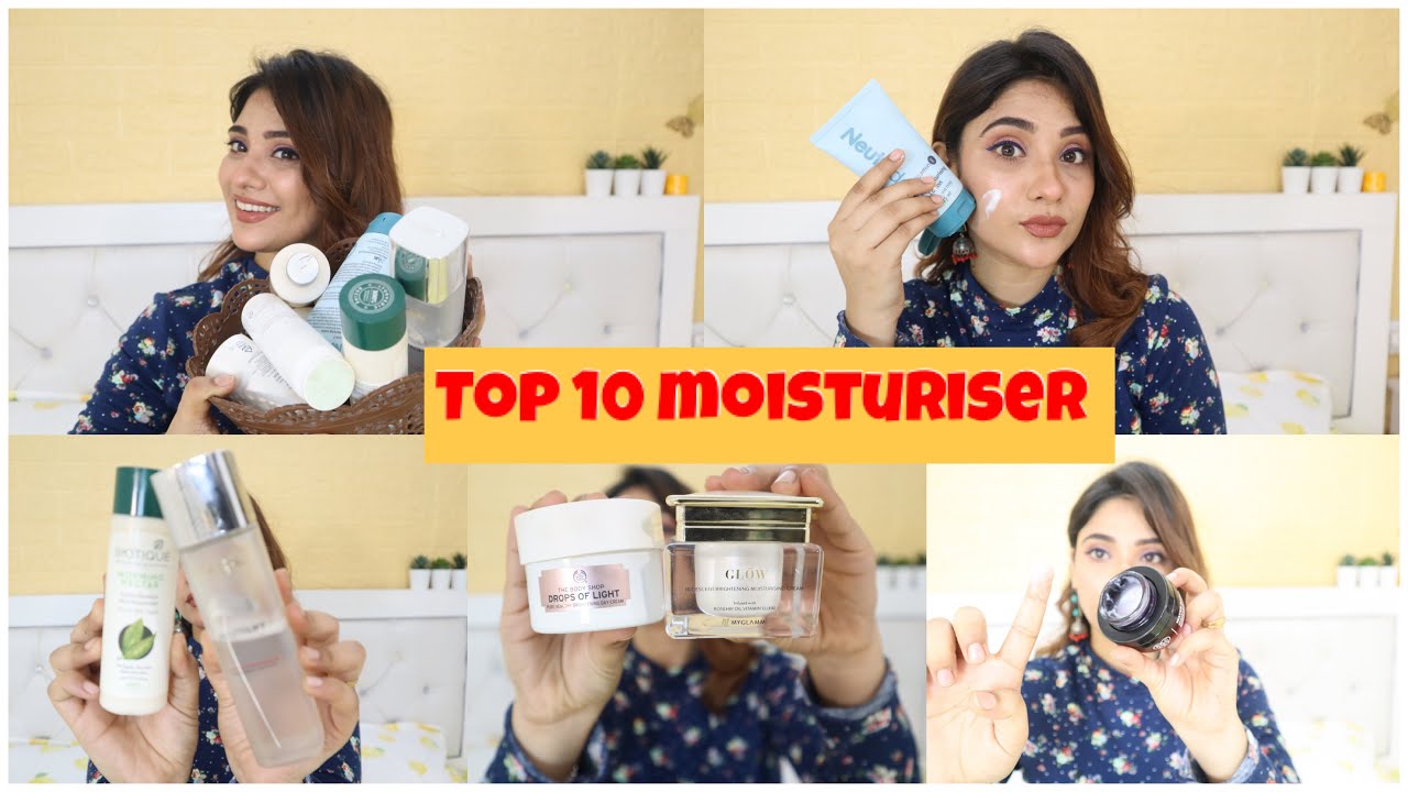 Top 10  moisturiser that you have try || shystyles