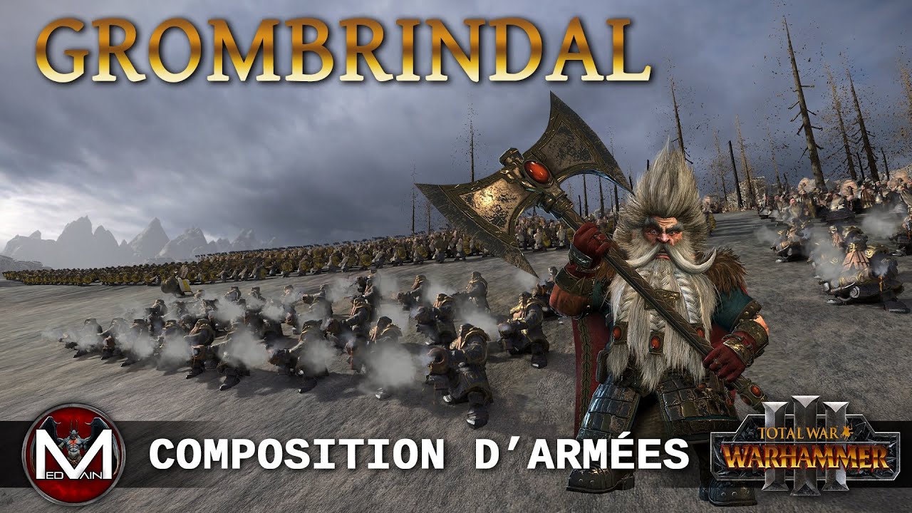 Une composition d'arm&eacute;e : Grombrindal le nain blanc