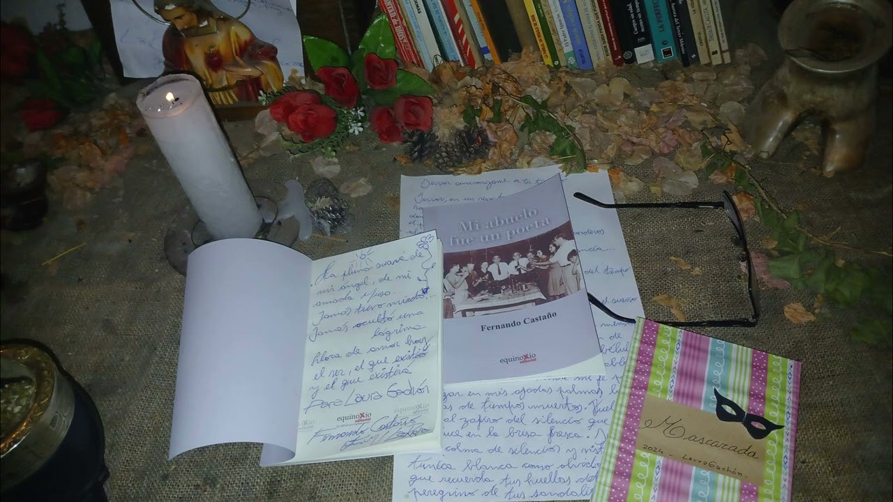 A VECES MIS POESIAS SON MIS AUTO PROFECIAS (Letra y voz FERNANDO CASTAÑO)