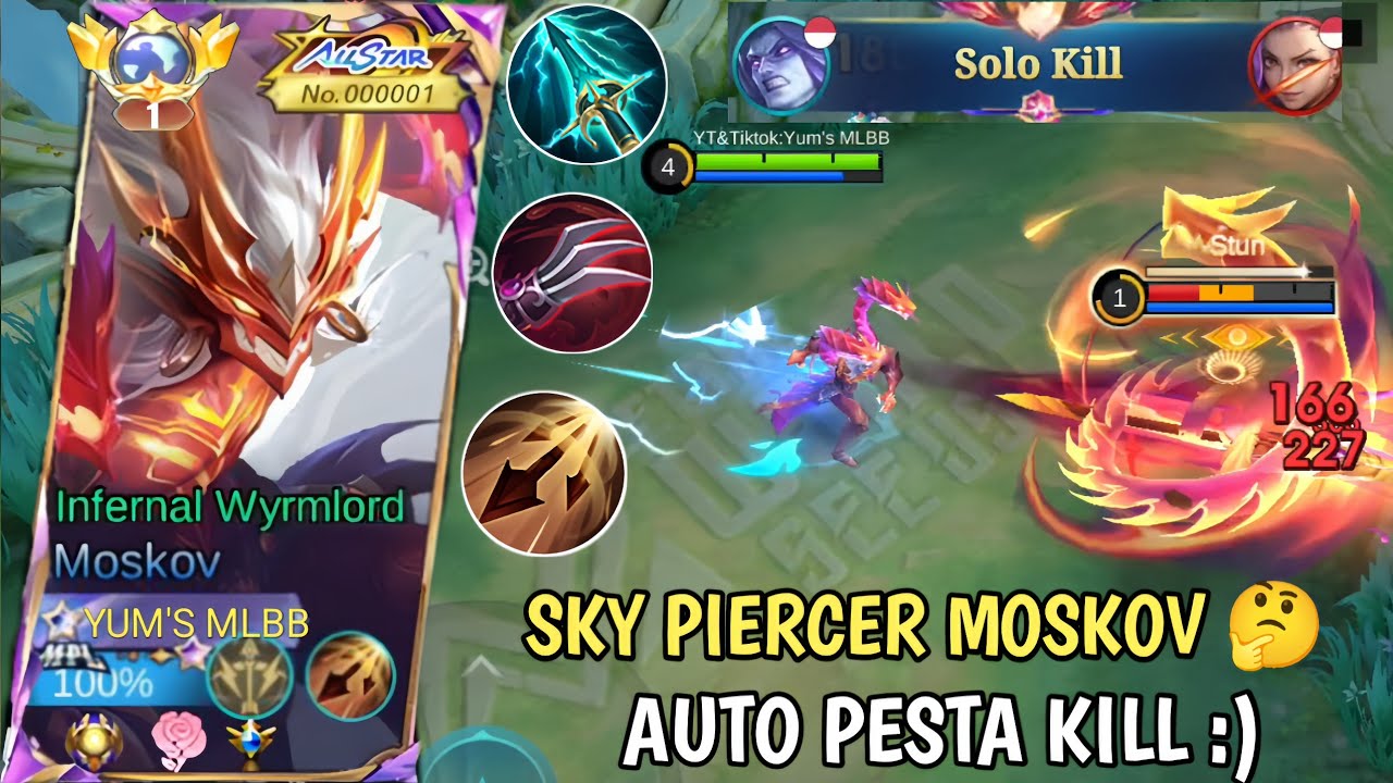 MOSKOV SKY PIERCER NIH BOS ‼️BURUAN COBAIN‼️SOLO KILL SIAPA AJA‼️