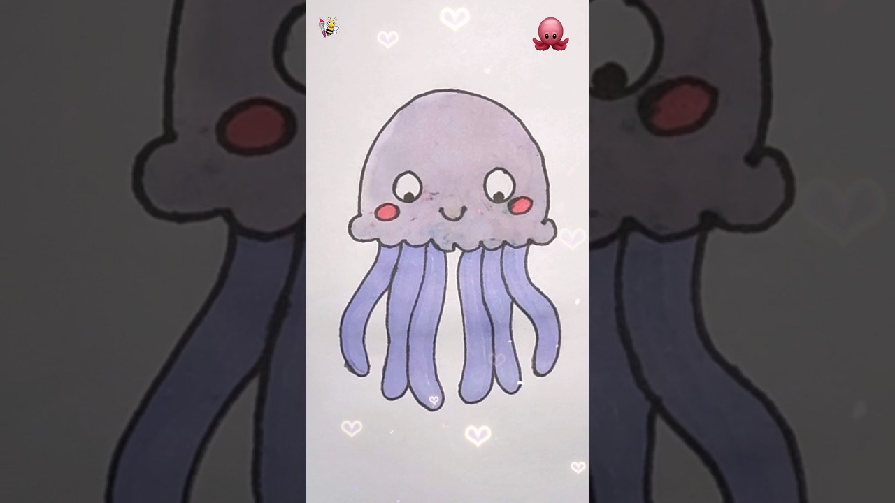 Как нарисовать осьминога 🐙 