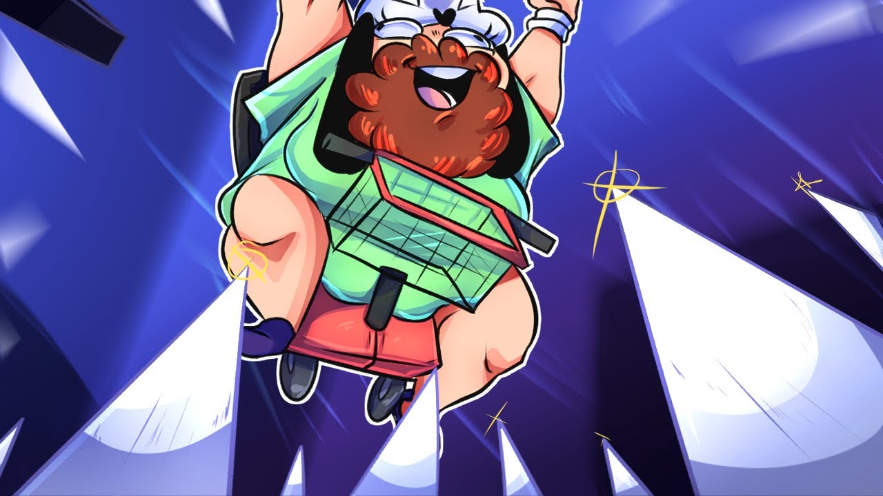 The Bottle Throw King Returns + Big Mama Spike Falls - HAPPY WHEELS