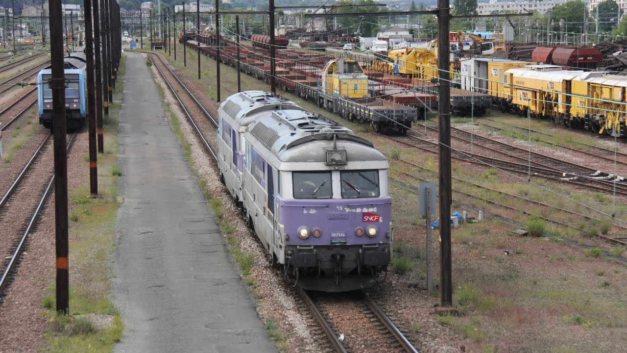 Des trains Ter, TM, intercité, Fret à Villeneuve-saint-georges
