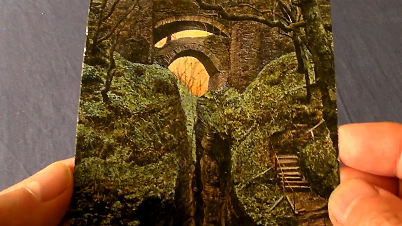 Devil's Bridge Story Wales Vintage Postcard