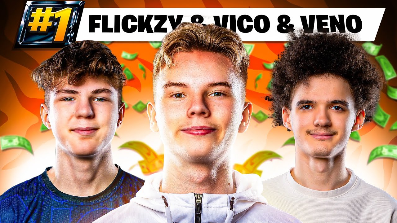 1ST PLACE TRIO CASH CUP ($9,000) 🤑 w/ FlickzyV2 & veno