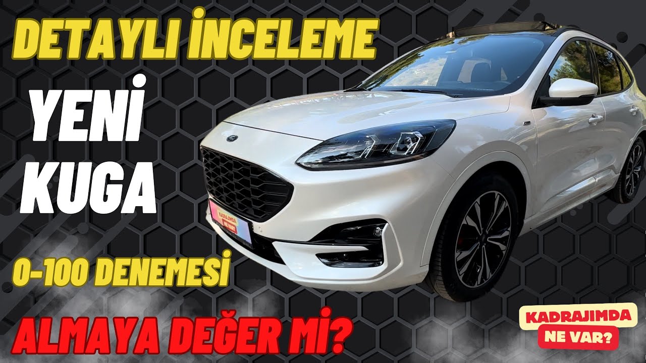 2022 Yeni #ford #Kuga #Stline Almaya Değer mi?