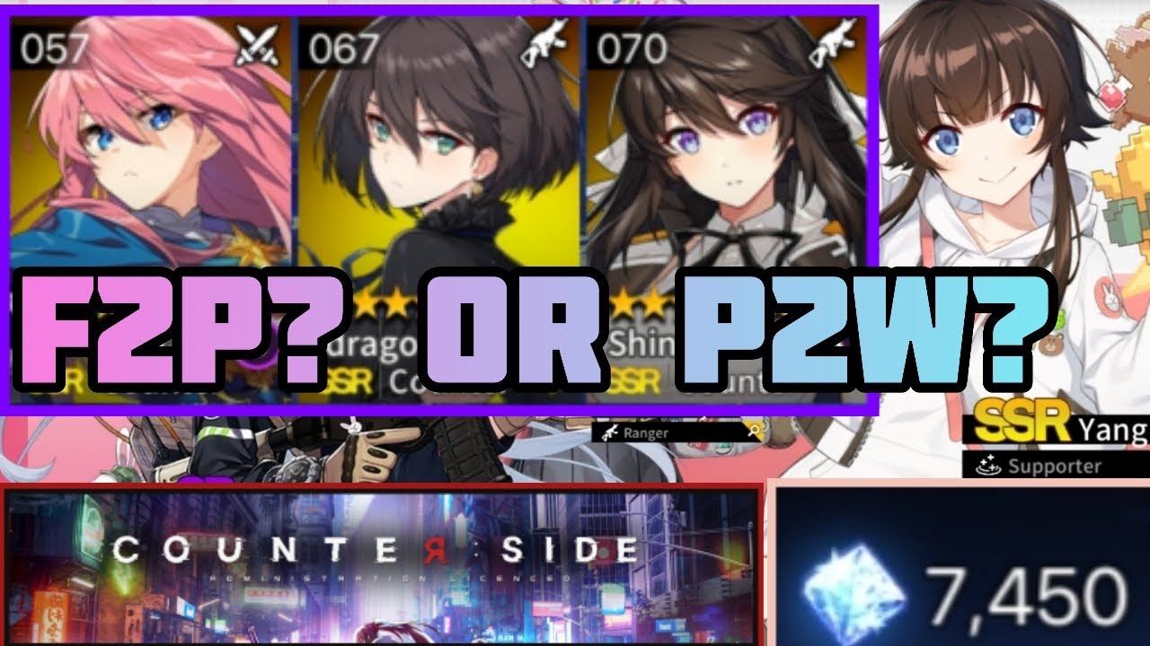 Counter:Side English - Is This Game F2P Friendly [Best F2P Gacha Game?]