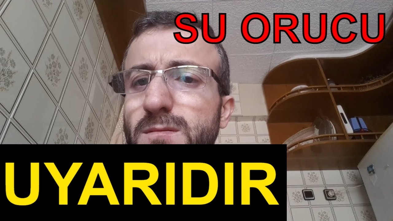 Uyarı mahiyetinde dinleyin (12.g&uuml;n) 40 g&uuml;nl&uuml;k su a&ccedil;lık şifa orucu Aidin SALİH ger&ccedil;ek tıp