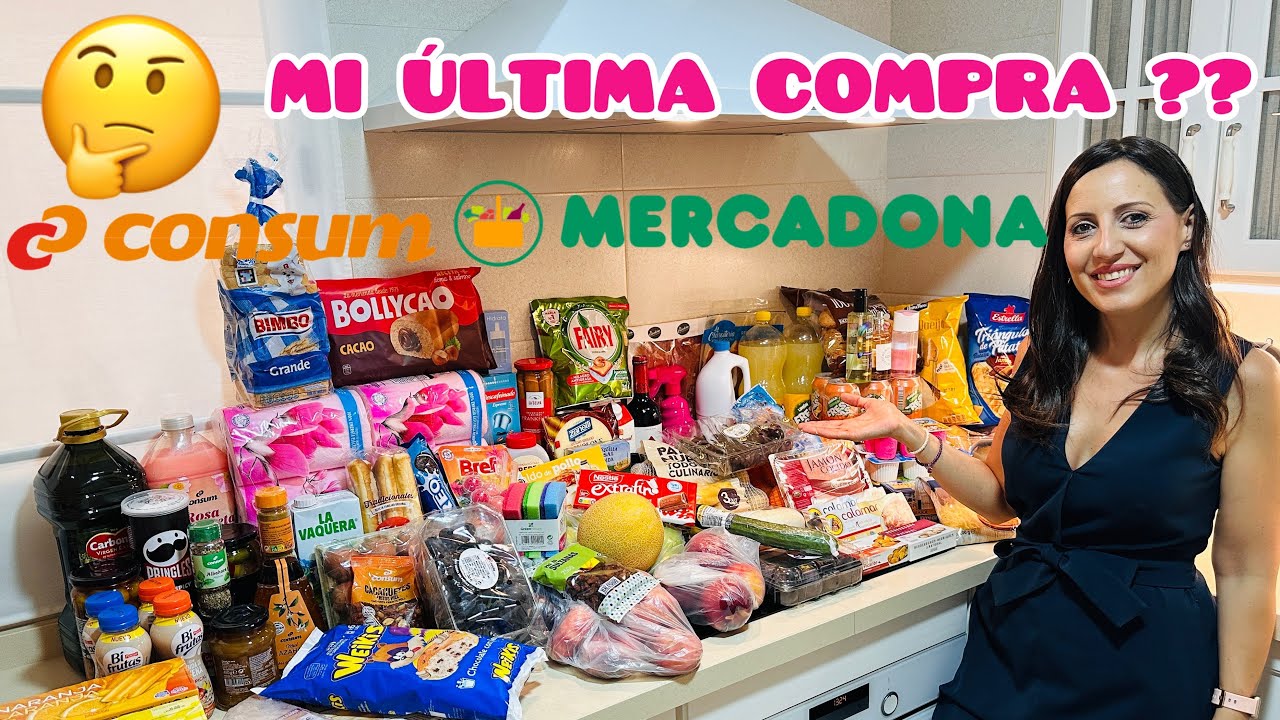 🛒SEGUIRÉ GRABANDO?? ☀️ESPECIAL VERANO☀️MERCADONA-CONSUM #lepetitvlogs