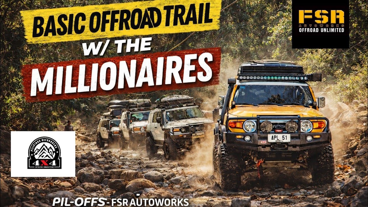 I Was Intimidated to Offroad With Millionaires But I Was Wrong / kinabuan overlanding/pil offs / FSR