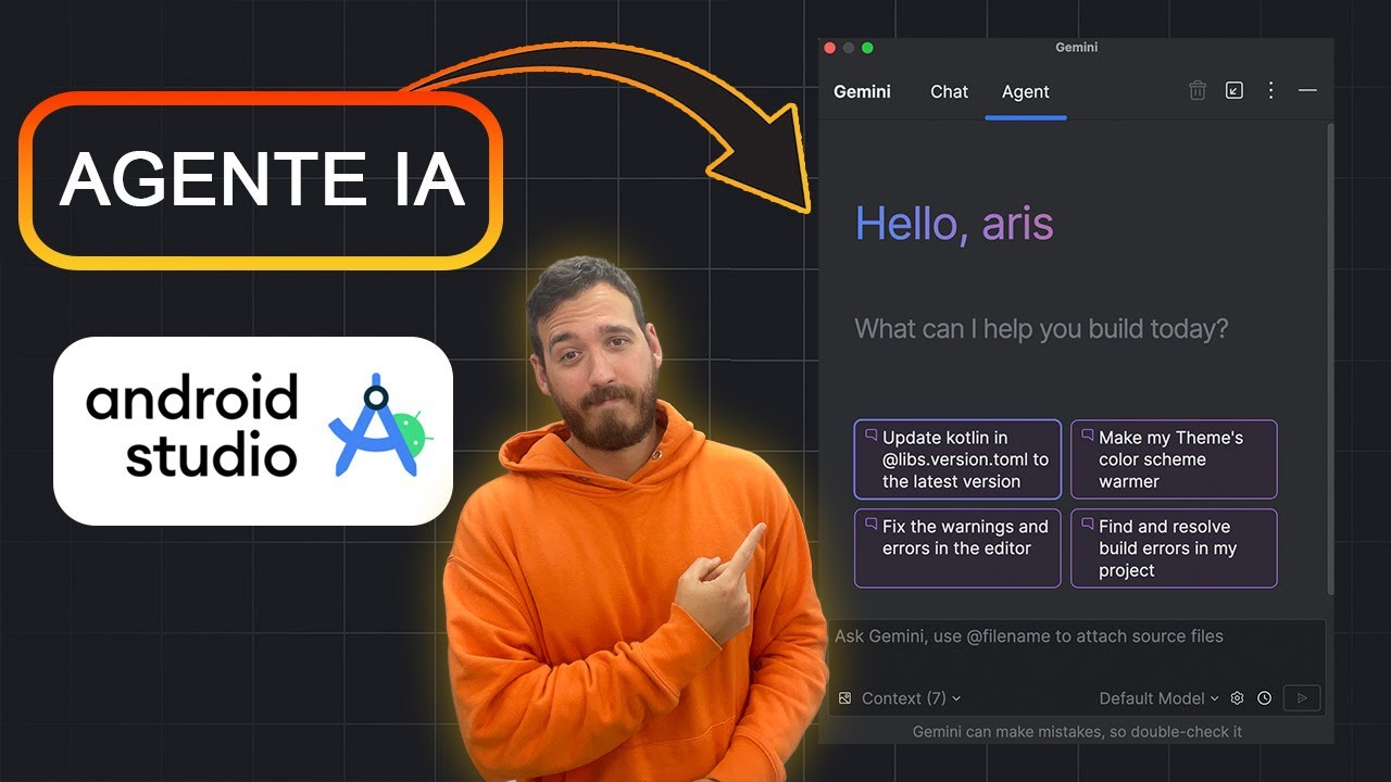 Llega el primer AGENTE de IA a ANDROID STUDIO