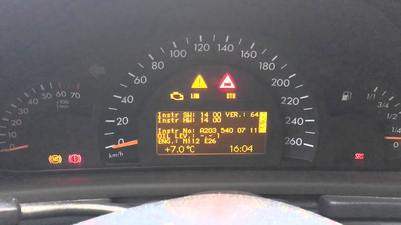 Mercedes Benz W203 Secret Menu