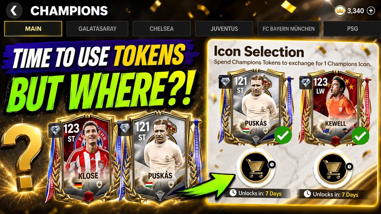 Icon Selection reward officially revealed!! Free 121 Puskas | FC Mobile