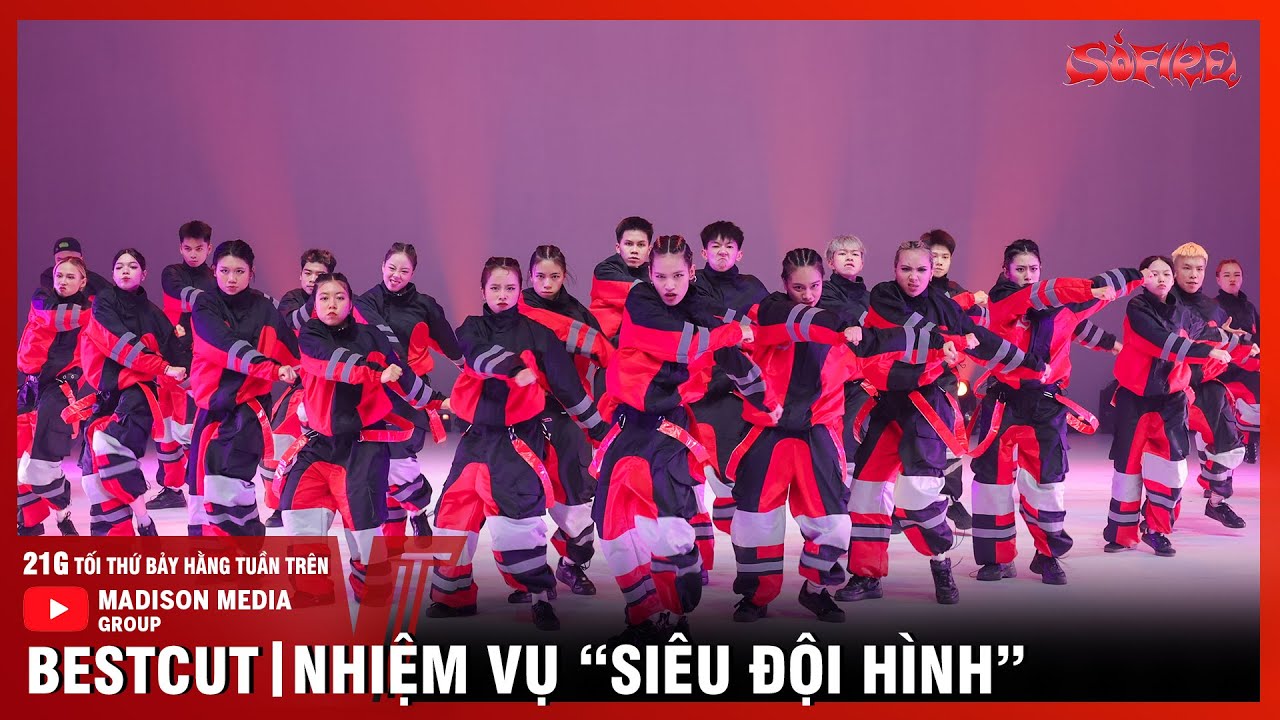 SO FIRE xếp hạng 2 với tiết mục MEGA CREW ĐỈNH N&Oacute;C | SWFVN - Nữ Ho&agrave;ng Vũ Đạo Đường Phố | Tập 10