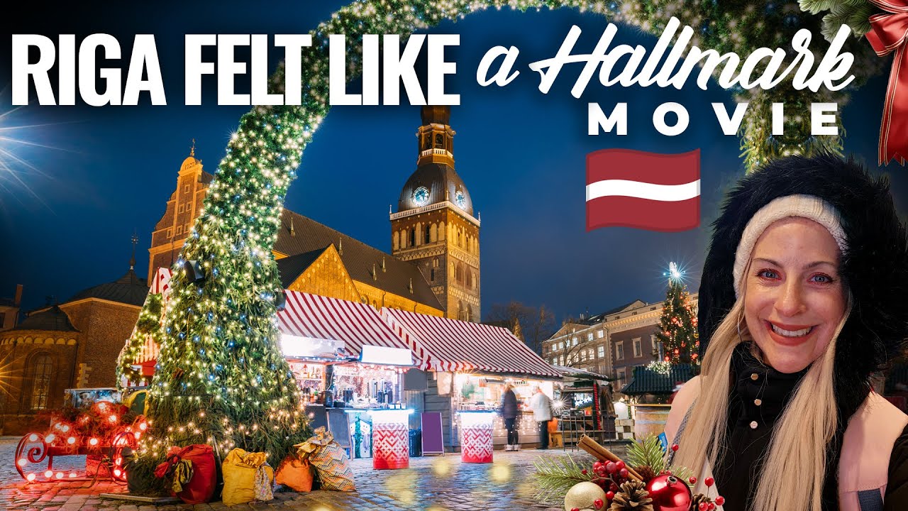 Рига показалась мне фильмом канала Hallmark 🎄✨ Впервые в Латвии на Рождество 🇱🇻