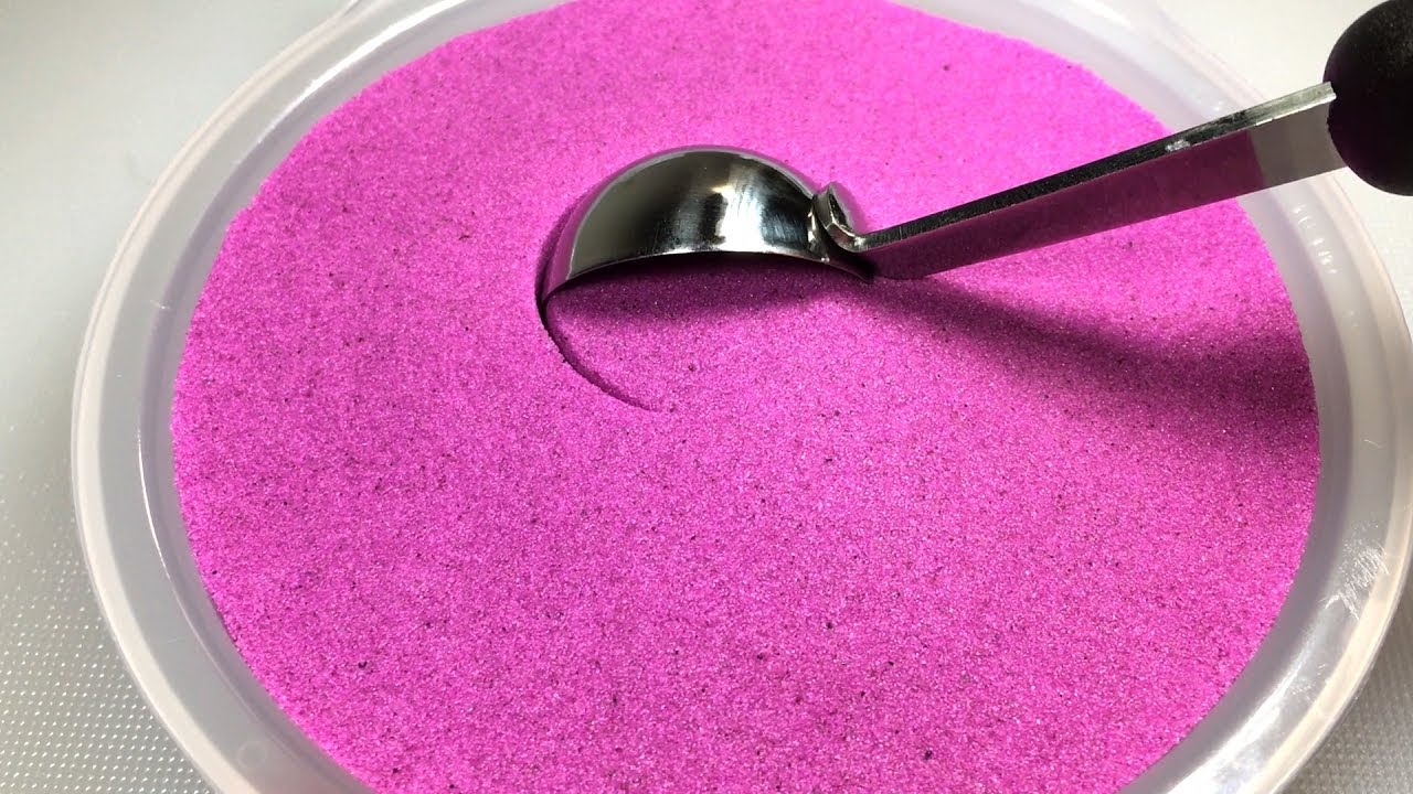 Very Satisfying Kinetic Sand Cutting and Scooping Video || Kinetic Sand Asmr TV