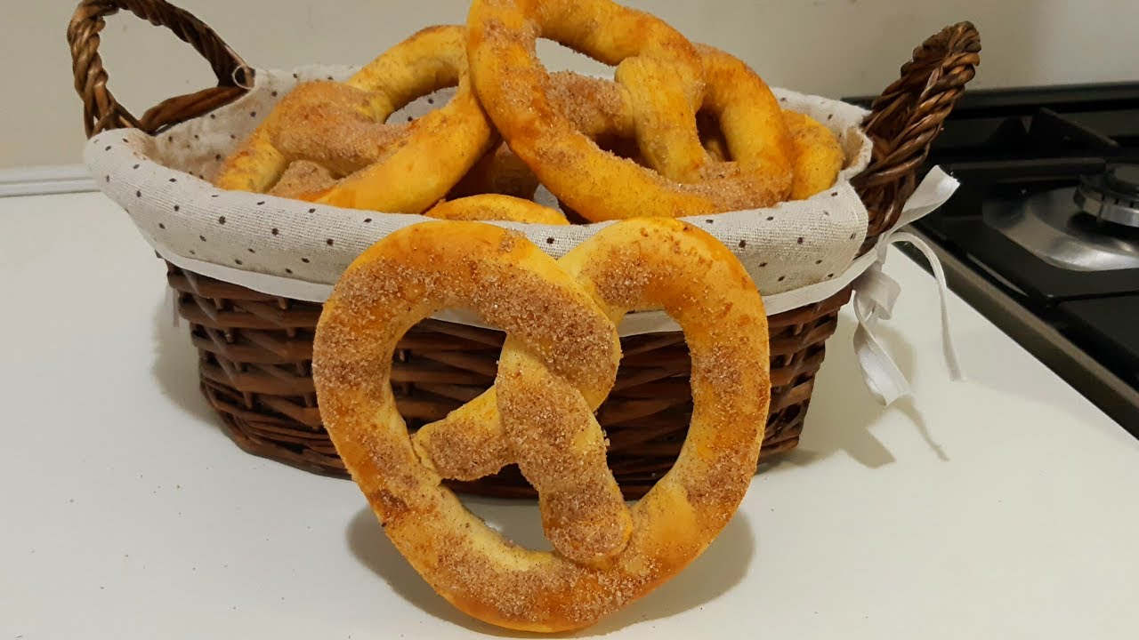 COMO FAZER PRETZEL DOCE | SUPER FÁCIL E DELICIOSO