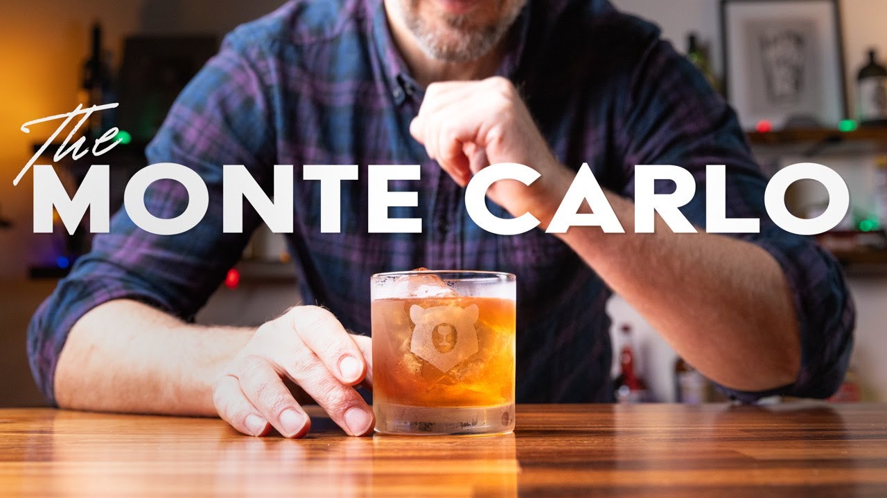 The MONTE CARLO - try this whiskey cocktail as a nightcap!
