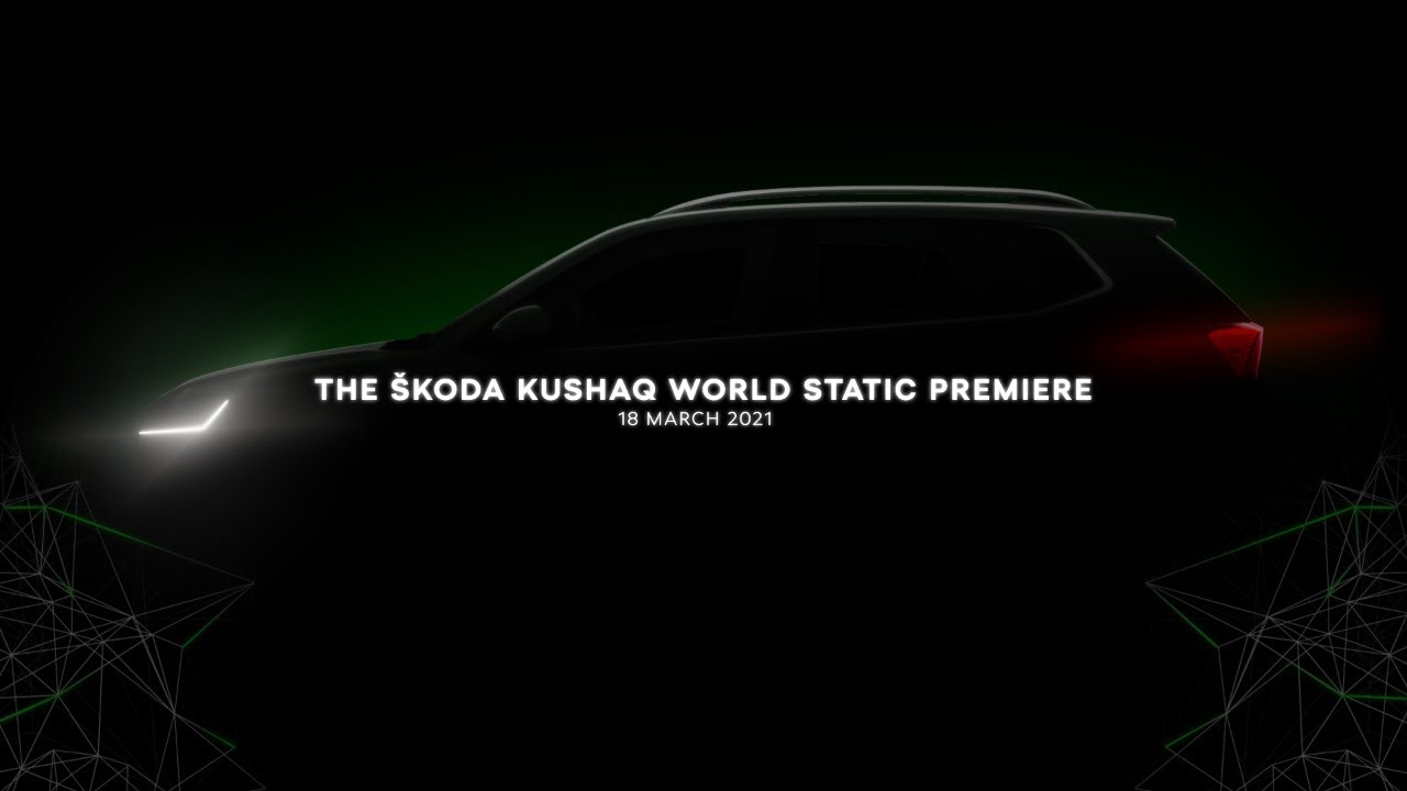 The ŠKODA KUSHAQ World Static Premiere