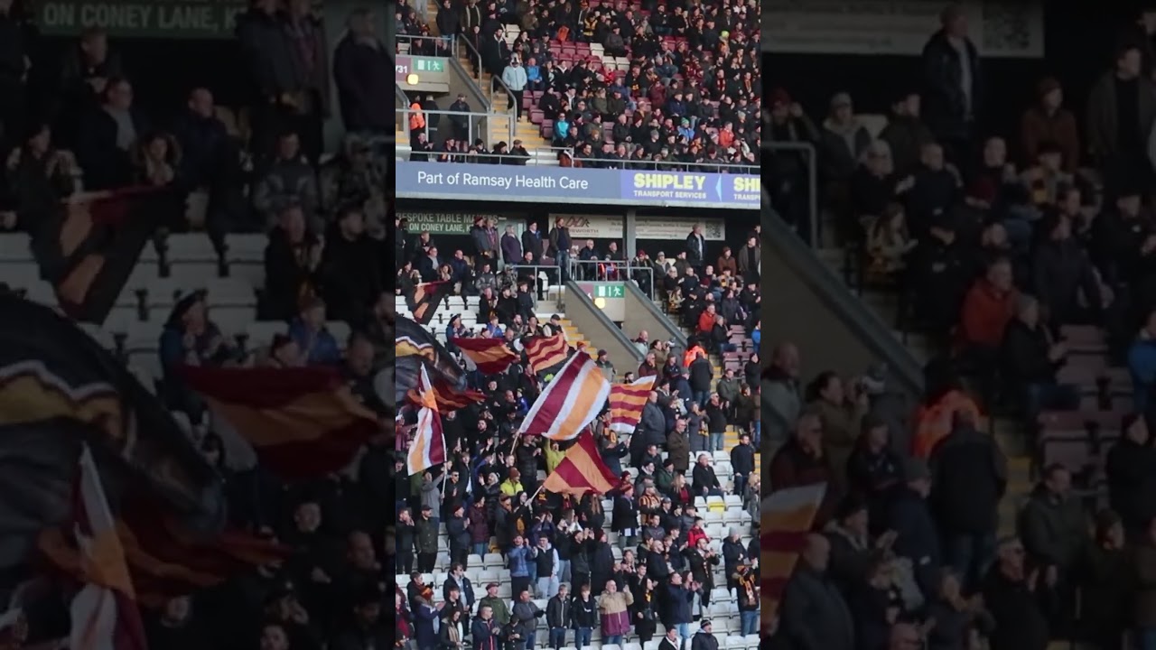 Bradford City Fans Bouncing!
