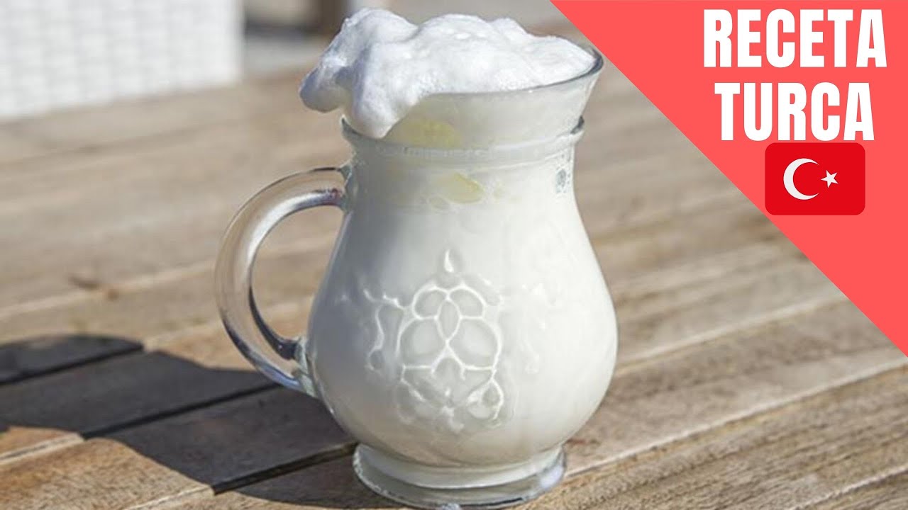 RECETA TURCA:Ayran (La bebida típica de Turquía) | La bebida más fresca de Turquía...Receta #9