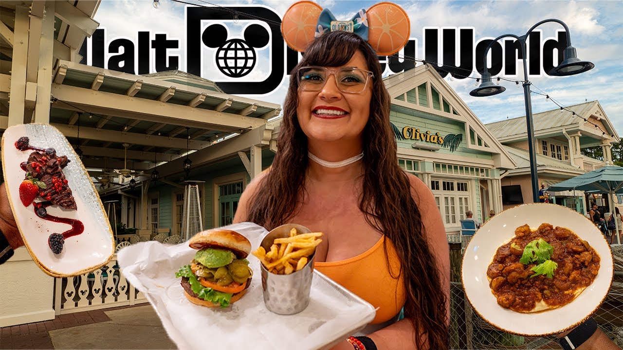 Disney's Old Key West SECRET MENU 🍋‍🟩 Disney World Olivia's Cafe dinner food review 2026
