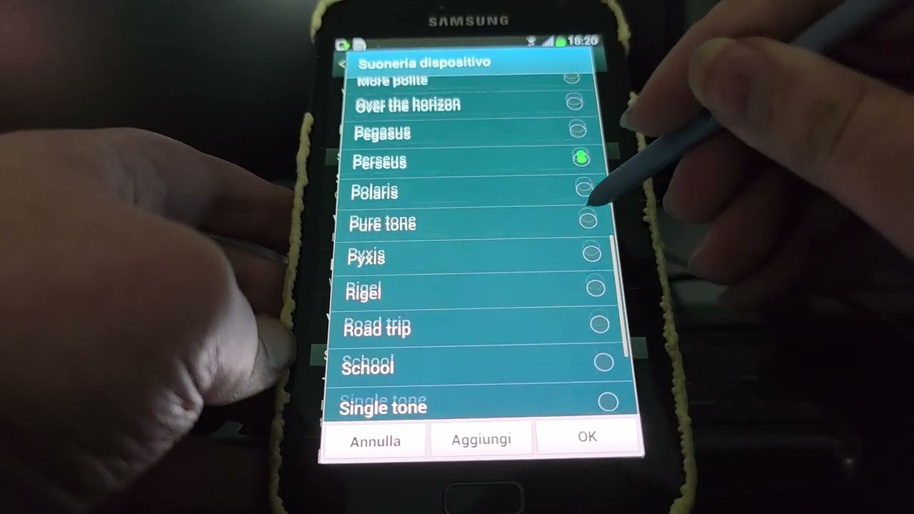 Samsung Galaxy Note 1 - Ringtones and notification tones