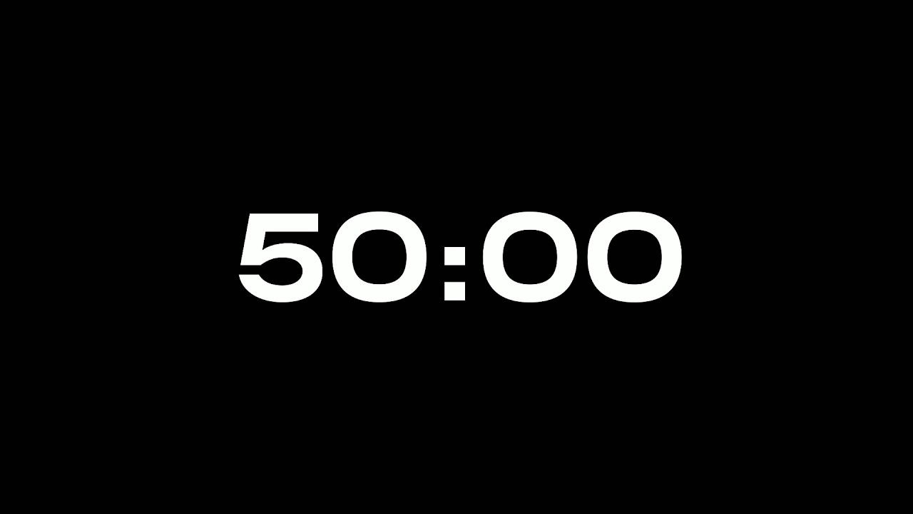 50 Minute Timer | Timecraft