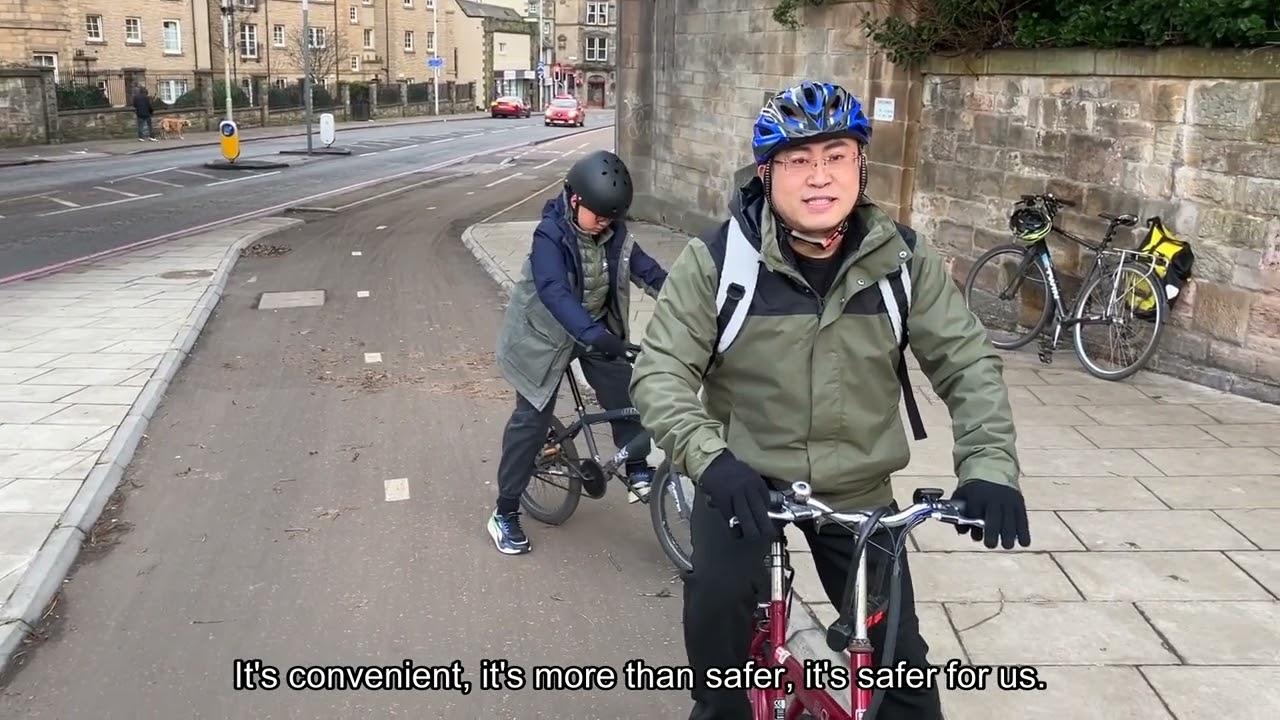 Cycling Infrastrcture success in Edinburgh 2024
