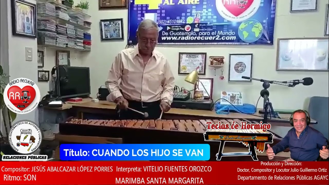 RELACIONES PUBLICAS DE AGAYC - CUANDO LOS HIJO SE VA - SON - Compositor JESUS ABALCAZAR LOPEZ PORREZ