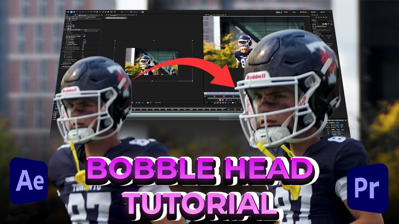 Turn Anyone Into a Bobblehead! Fun FX Tutorial (Premiere Pro & After Effects)
