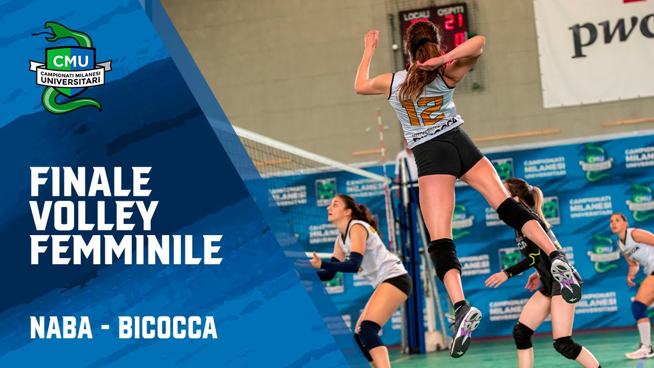 CMU 22/23 | HIGHLIGHTS FINALE VOLLEY FEMMINILE | NABA - BICOCCA