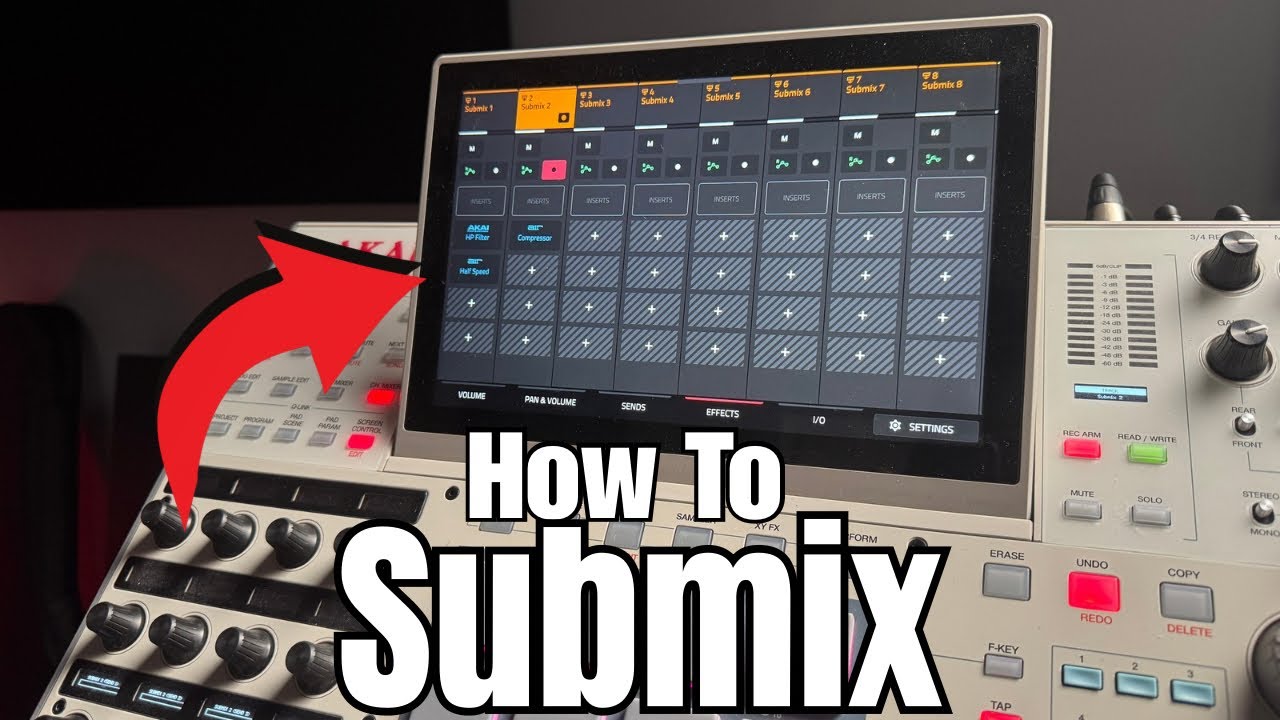 MPC 3 Standalone Tutorial: How to Use SubMixes to Save CPU and Memory