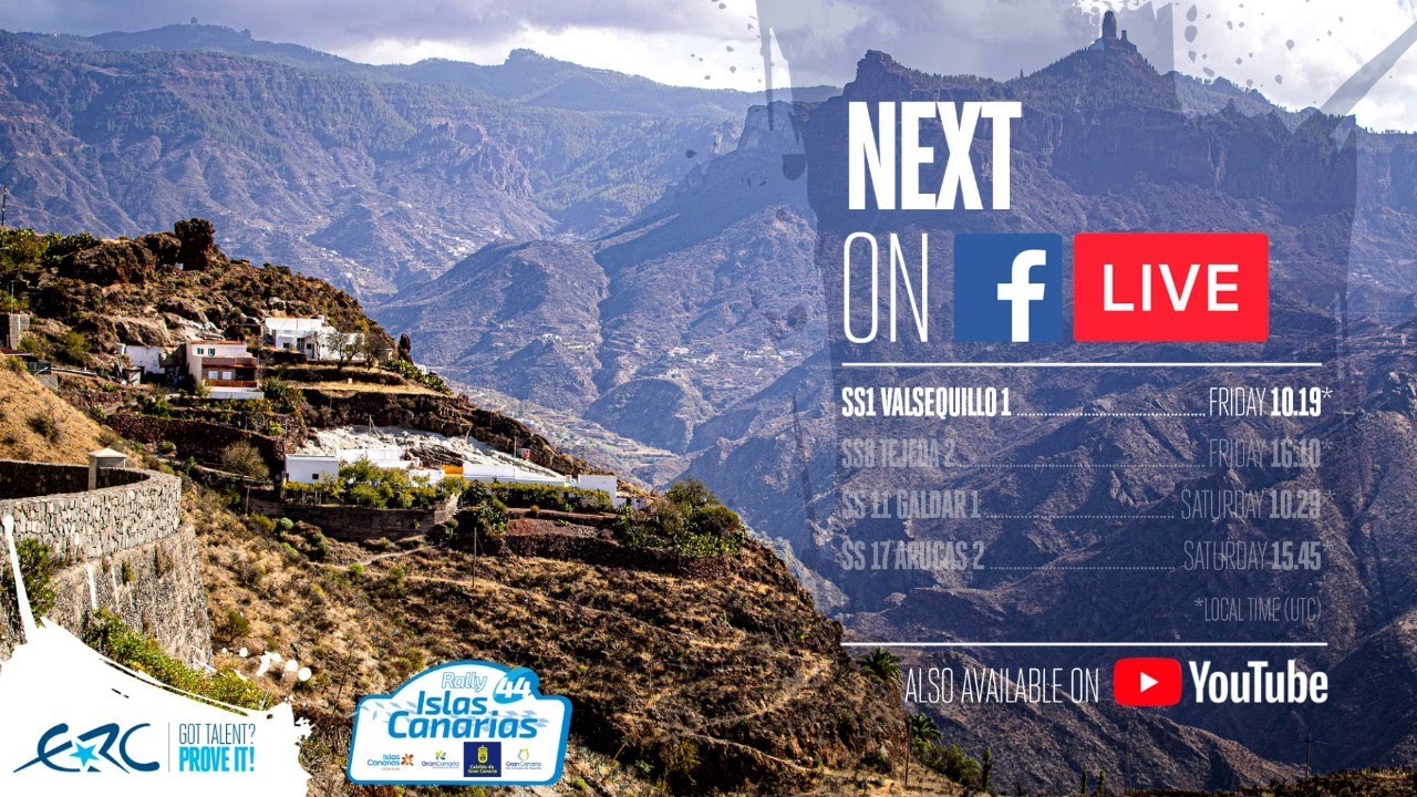RALLY ISLAS CANARIAS 2020 - Live SS1 Valsequillo 1