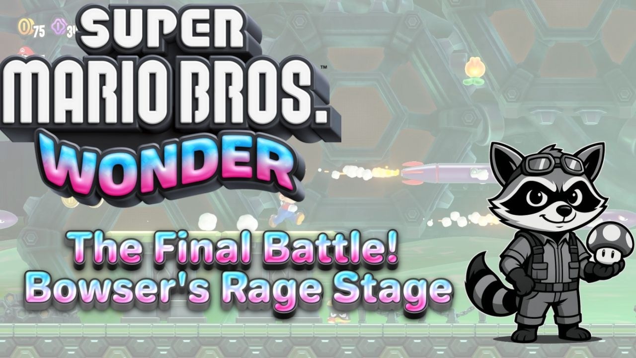 🎮  Super Mario Bros. Wonder – Castle Bowser  - The Final Battle! Bowser's Rage Stage - ⭐⭐⭐⭐⭐