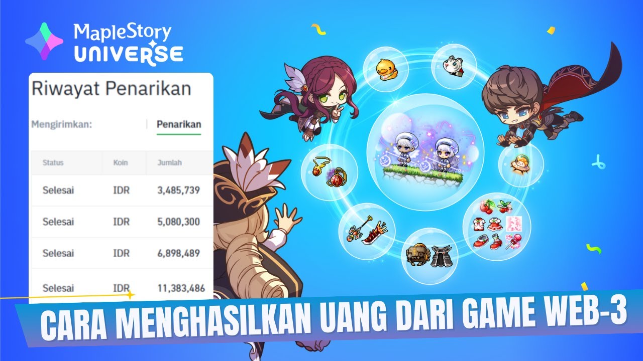 Penjelasan game web3 untuk orang awam & gimana cara menghasilkan uangnya.