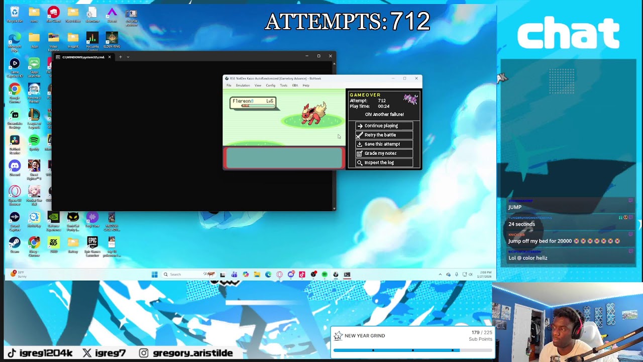 BACK FROM LMBM LETS PLAY MORE POKEMON! Kaizo Ironmon Emerald CONTINUES!
